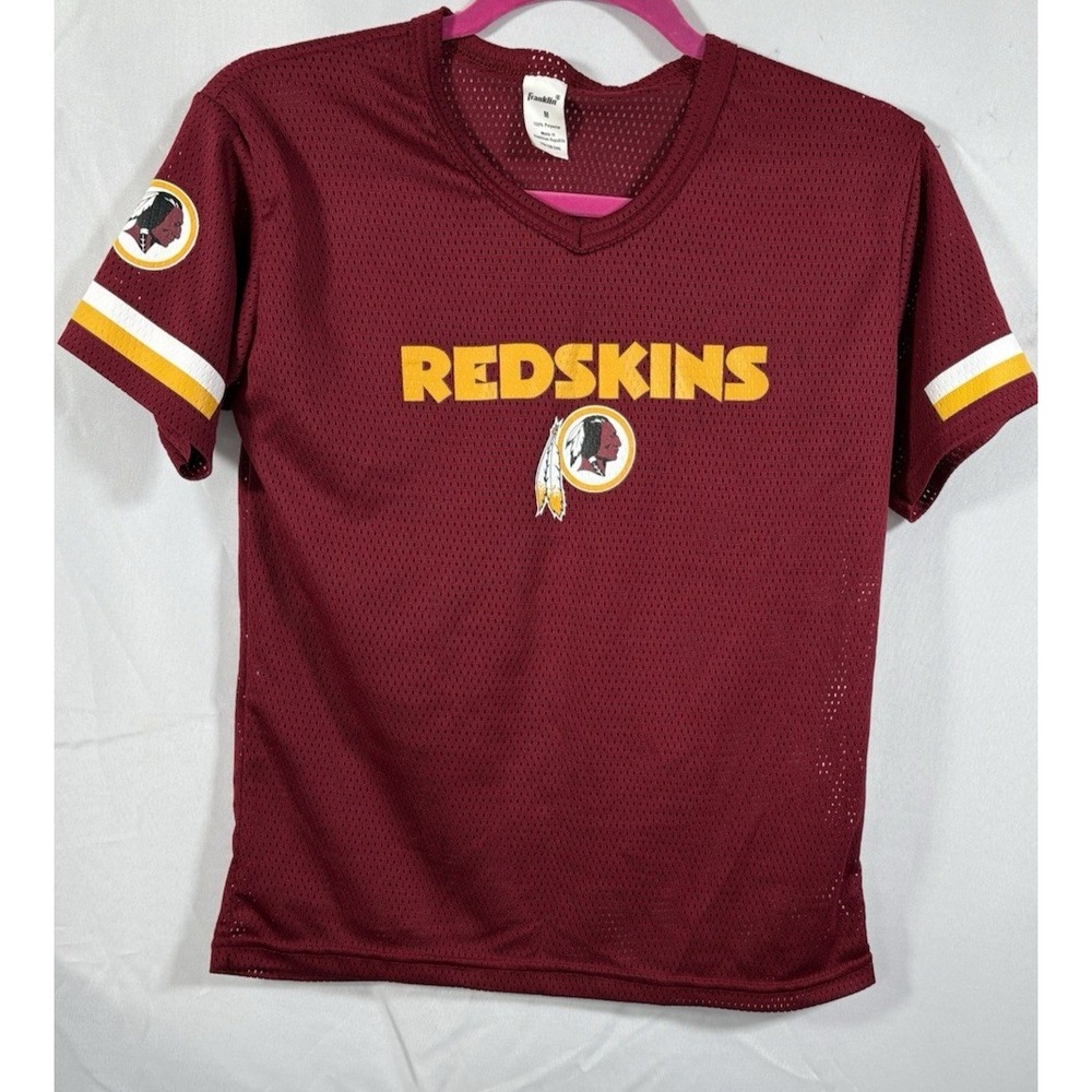 Franklin Youth jersey shirt‎ Size M Washington Redskins